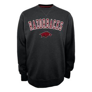Champion Razorbacks Crew Neck Sweatshirt, Small